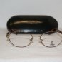 Brand New Fendi 41 Tortoise Bronze 52-17 Eyeglasses: Mod. F41 & Case