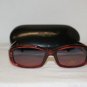 Brand New Fendi 225 Garnet Sunglasses: Mod. 225 & Case