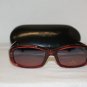 Brand New Fendi 225 Garnet Sunglasses: Mod. 225 & Case