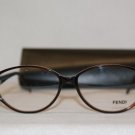 Brand New Fendi 567 Chocolate Eyeglasses: Mod. F567/R 54-14 & Case