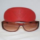 Brand New Emporio Armani 9066 Red Sunglasses: Mod. 9066 & Case