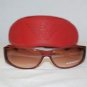 Brand New Emporio Armani 9066 Red Sunglasses: Mod. 9066 & Case