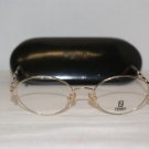 Brand New Fendi 62 Golden Beauty 50-18 Eyeglasses: Mod. F62 & Case