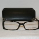 Brand New Dolce & Gabbana 3054 Brown 52-16 Eyeglasses: Mod. 3054 & Case
