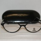 Brand New Fendi 92 Onyx 51-16 Eyeglasses: Mod. F92 & Case