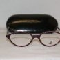 Brand New Fendi 85 Amethyst 50-18 Eyeglasses: Mod. F85 & Case