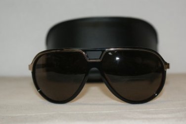 Brand New DSquared2 0060 Black & Brown Sunglasses: Mod. DQ 0060 (05E) & Case