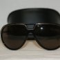 Brand New DSquared2 0060 Black & Brown Sunglasses: Mod. DQ 0060 (05E) & Case