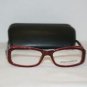 Brand New Dolce & Gabbana 3082-G Red 52-16 Eyeglasses: Mod. 3082-G & Case