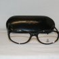 Brand New Fendi 61 Ebony 50-18 Eyeglasses: Mod. F61 & Case