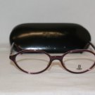 Brand New Fendi 85 Amethyst 52-18 Eyeglasses: Mod. 85 & Case