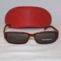 Brand New Emporio Armani 9045 Red/Grey Sunglasses: Mod. 9045 & Case