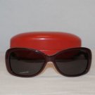 Brand New Valentino 5551 Burgundy Sunglasses: Mod. 5551 & Case