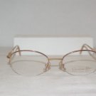 New Christian Dior 3564 Blush Gold Eyeglasses: Mod. 3564 (47Q) 52-19 & Case