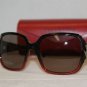 Brand New Valentino 5738 Black Raspberry Sunglasses: Mod. 5738 (UOP) & Case