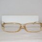 New Christian Dior 3066 Gold 52-14 Eyeglasses: Mod. 3066 & Case
