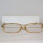 New Christian Dior 3066 Gold 52-14 Eyeglasses: Mod. 3066 & Case