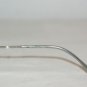 New Christian Dior 3535 47-19 Shiny Silver Eyeglasses: Mod. 3535 (71Z) & Case