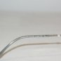 New Christian Dior 3535 47-19 Shiny Silver Eyeglasses: Mod. 3535 (71Z) & Case