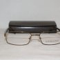 New BCBG Maxazria Mercury Brown Eyeglasses: Mod. Mercury & Case