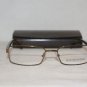 New BCBG Maxazria Mercury Brown Eyeglasses: Mod. Mercury & Case