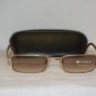 Brand New Vogue 3432 Gold Sunglasses: Mod. 3432-S 52-18 & Case