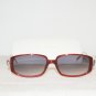 Brand New Versace 54-16 Dark Red Sunglasses: Mod. 3016 (247) 54-16 & Case