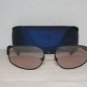 Brand New Vogue 3429 Black Sunglasses: Mod. 3429-S 64-17 & Case