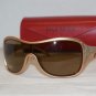 Brand New Valentino 5446 Light Brown Sunglasses: Mod. 5446 (GABKP) & Case