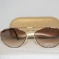 New Caviar Black & Gold W/ Brown 4507 Lenses Sunglasses: Mod. 4507 (C34) & Case