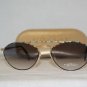 New Caviar Black & Gold 4507 Sunglasses W/Grey lenses: Mod. 4507 (C33) & Case