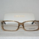 Brand New Versace 3130 Clear Brown 54-16 Eyeglasses: Mod. 3130 (767) & Case