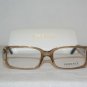 Brand New Versace 3130 Clear Brown 54-16 Eyeglasses: Mod. 3130 (767) & Case