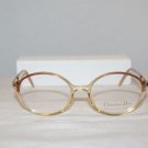 New Christian Dior 3018 Champagne 51-17 Eyeglasses: Mod. 3018 & Case