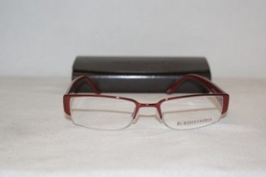 New BCBG Maxazria Shalimar Wine Eyeglasses: Mod. Shalimar & Case