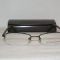 New BCBG Maxazria Cyprus Black Eyeglasses: Mod. Cyprus 52-18 & Case