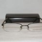 New BCBG Maxazria Cyprus Black Eyeglasses: Mod. Cyprus 52-18 & Case