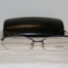 New Calvin Klein 574 Purple 51-18 Eyeglasses: Mod. 574 (082) 51-18 &Case