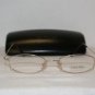 New Calvin Klein 542 Gold 49-19 Eyeglasses: Mod. 542 (041) 49-19 &Case