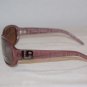 Laura Biagiotti Striped Pink New Sunglasses: Mod. 85382 (755) & Case