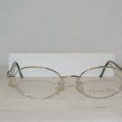 New Christian Dior 3529 Silver 50-19 Eyeglasses: Mod. 3529 (63B) & Case