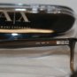 New Armani Exchange 150 Brown Honey (E49) Eyeglasses: Mod. AX150 54-16 & Case
