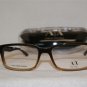 New Armani Exchange 150 Brown Honey (E49) Eyeglasses: Mod. AX150 54-16 & Case