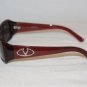 Brand New Valentino 5489 Burgundy Sunglasses: Mod. 5489 & Case