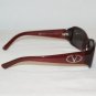Brand New Valentino 5489 Burgundy Sunglasses: Mod. 5489 & Case