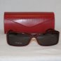 Brand New Valentino 5489 Burgundy Sunglasses: Mod. 5489 & Case