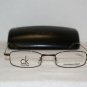 New Calvin Klein 5301 Brown 48-20 Eyeglasses: Mod. 5301 MAG (250) & Case