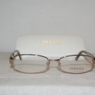 Brand New Versace 1176 Light Brown 51-16 Eyeglasses: Mod. 1176 (1052) & Case