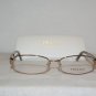 Brand New Versace 1176 Light Brown 51-16 Eyeglasses: Mod. 1176 (1052) & Case
