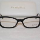 Brand New Versace Eyeglass Mod.3150-B Col.GB1 Size 51-16-135 W/STONES! & Case